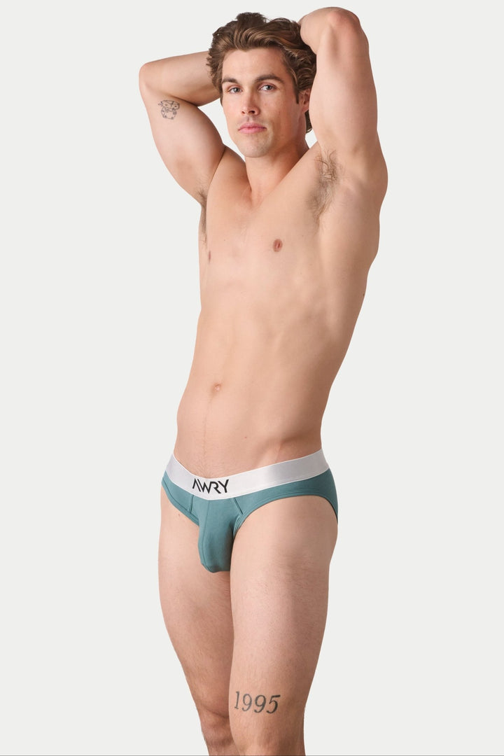 POCKET Briefs V2 - Soft Teal - AWRY