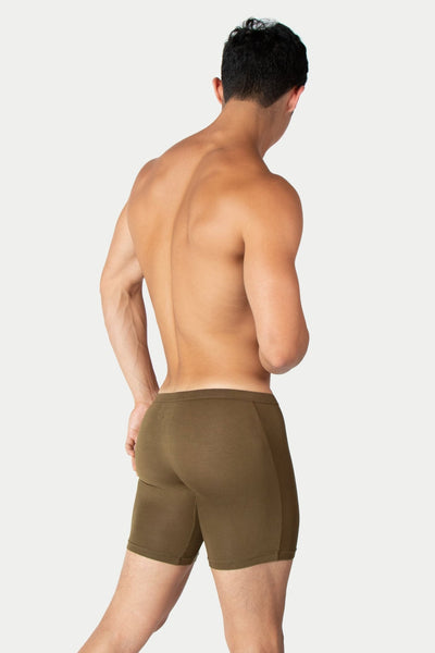 POUCHLESS Boxer Briefs - Army Green - AWRY
