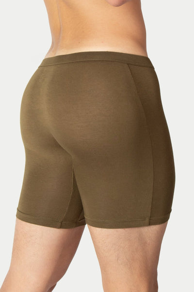 POUCHLESS Boxer Briefs - Army Green - AWRY
