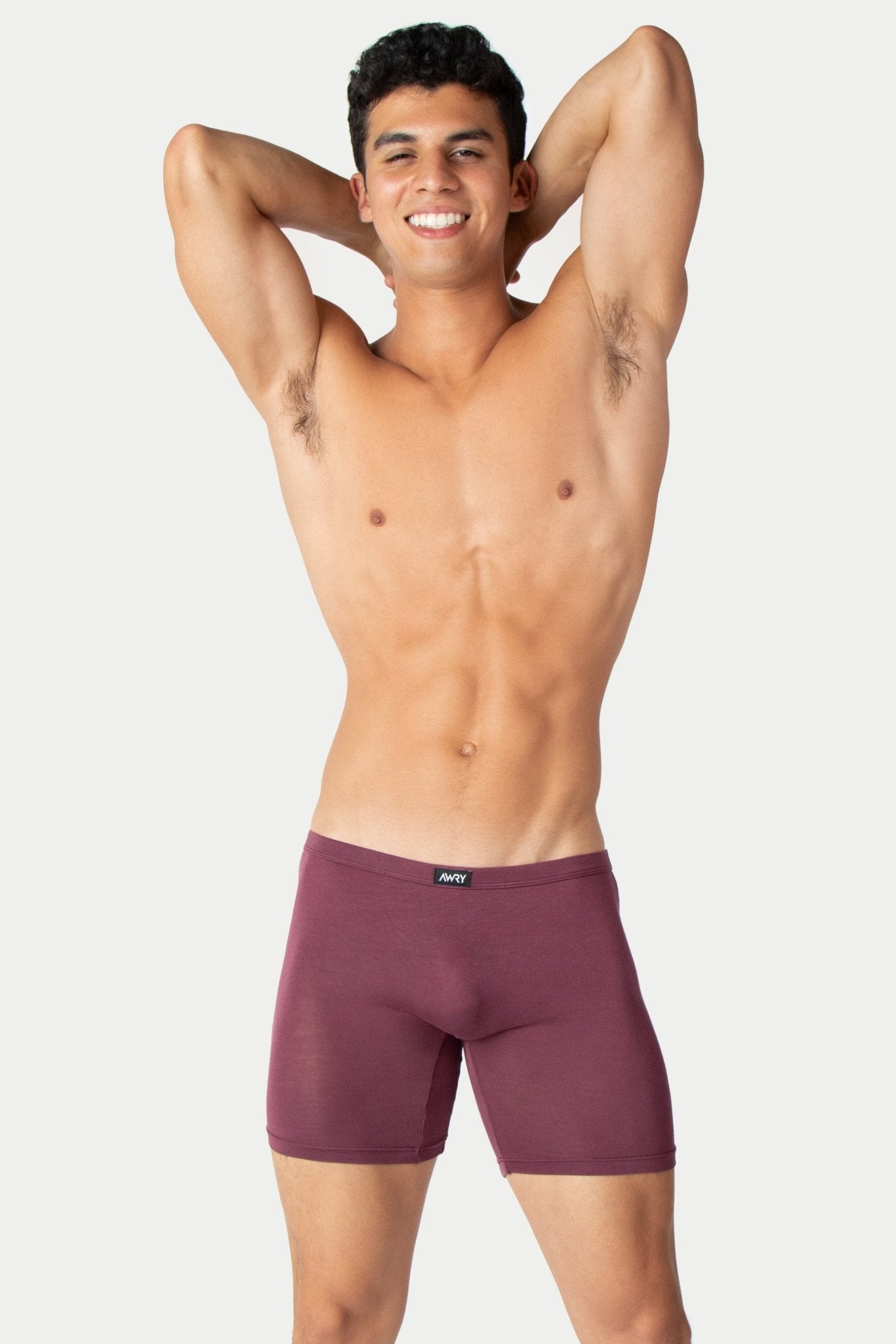 POUCHLESS Boxer Briefs - Mauve - AWRY