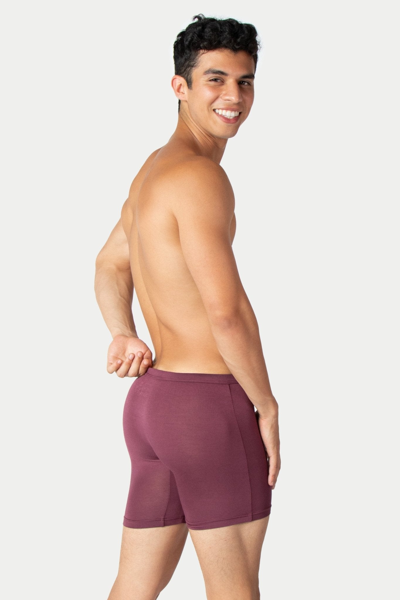 POUCHLESS Boxer Briefs - Mauve - AWRY