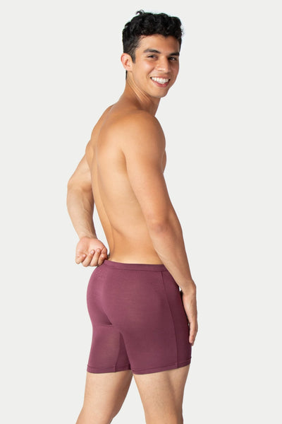 POUCHLESS Boxer Briefs - Mauve - AWRY