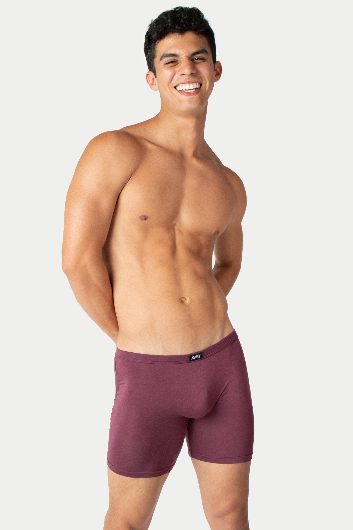 POUCHLESS Boxer Briefs - Mauve - AWRY
