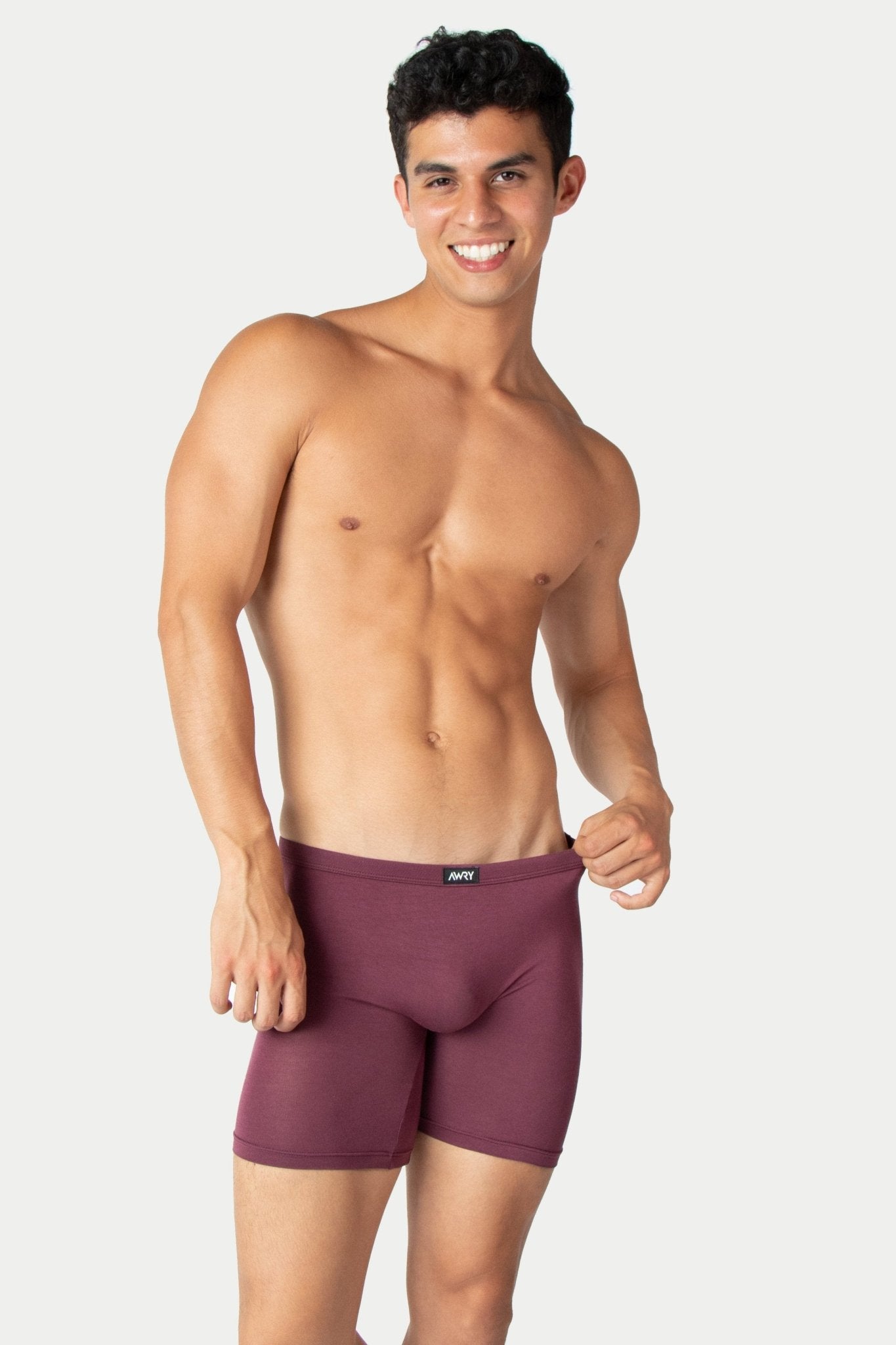 POUCHLESS Boxer Briefs - Mauve - AWRY