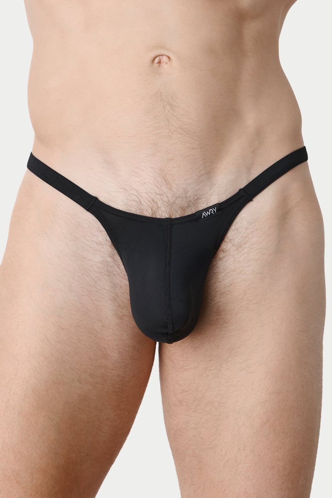 PULSE V-String (Extended Pouch) - Black - AWRY