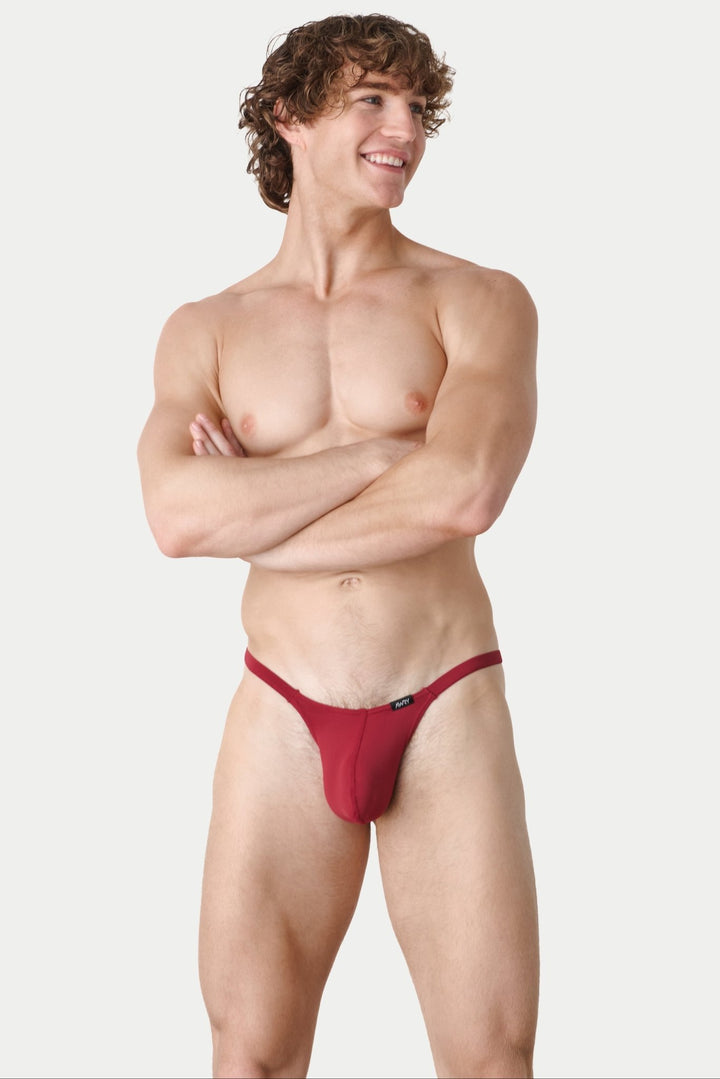 PULSE V-String (Extended Pouch) - Maroon - AWRY