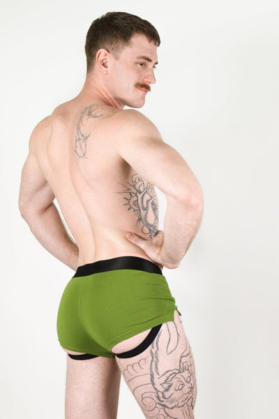 PUMP Jock Boxers - Olive - AWRY