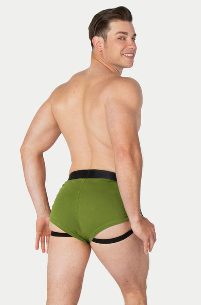 PUMP Jock Boxers - Olive - AWRY