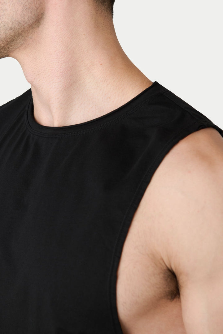 RAW Crop Tank - Black - AWRY