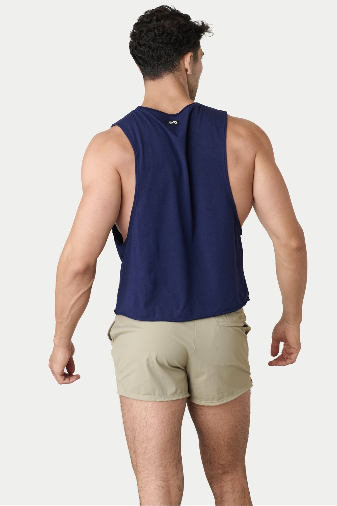RAW Crop Tank - Navy - AWRY