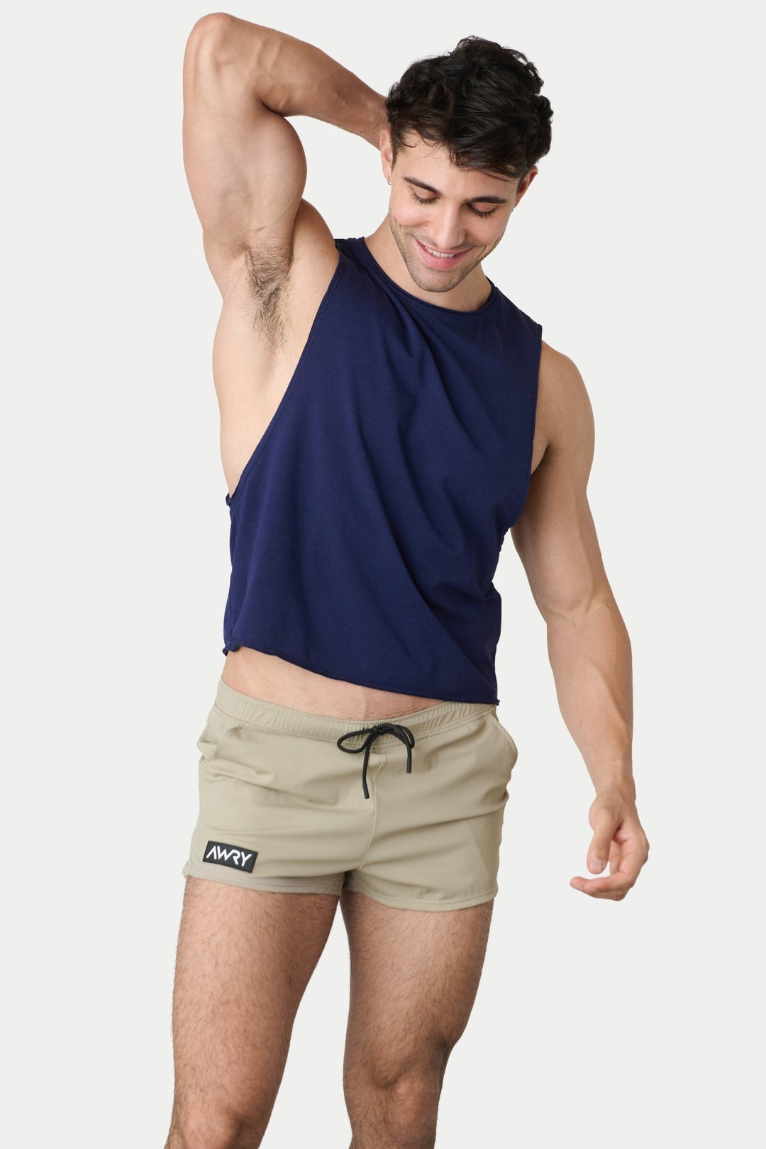 RAW Crop Tank - Navy - AWRY