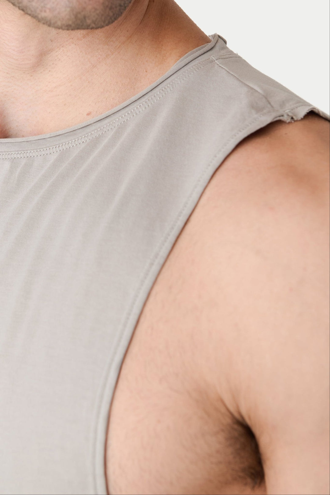 RAW Crop Tank - Taupe - AWRY