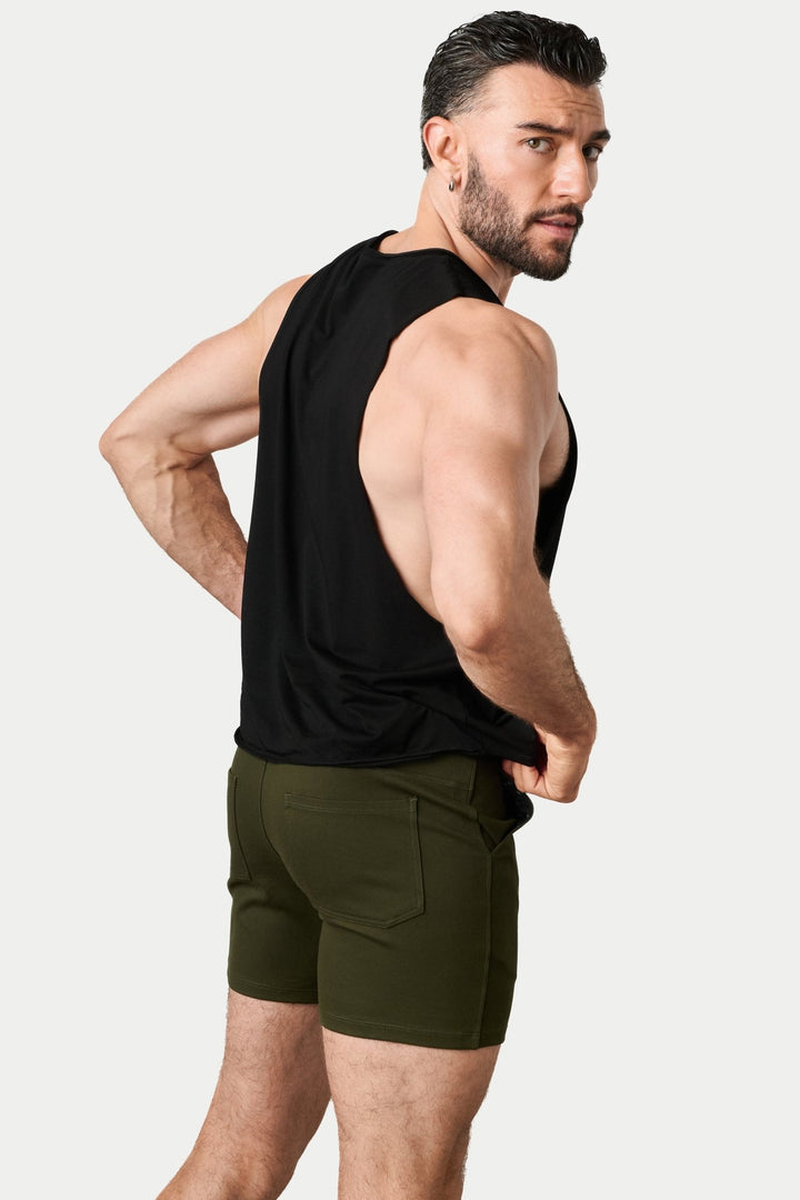 RAW Crop Tank V2 - Black - AWRY