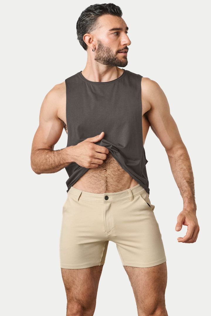 RAW Crop Tank V2 - Dark Gray - AWRY