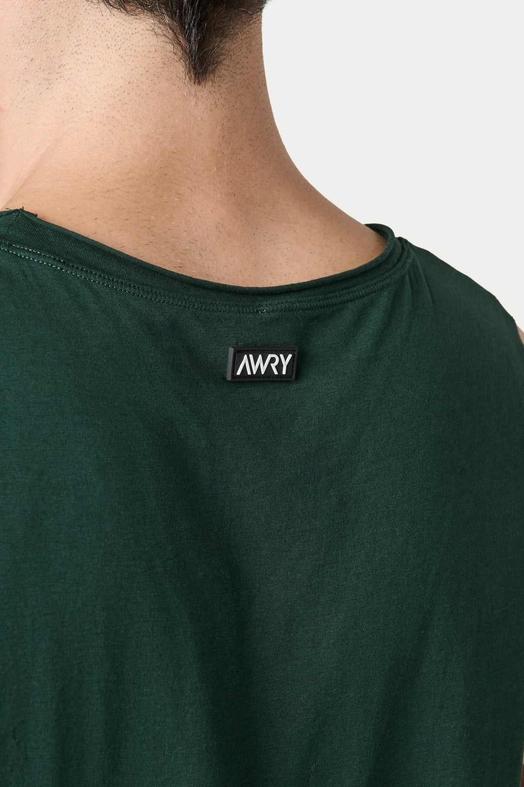 RAW Crop Tank V2 - Dark Green - AWRY
