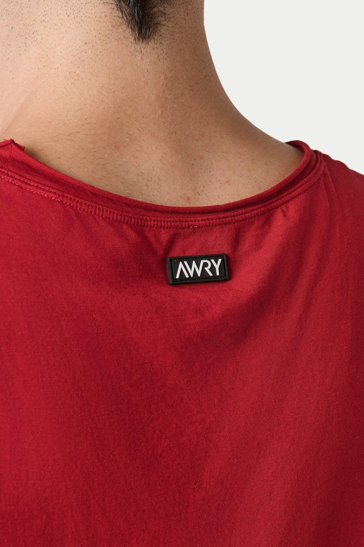 RAW Crop Tank V2 - Maroon - AWRY