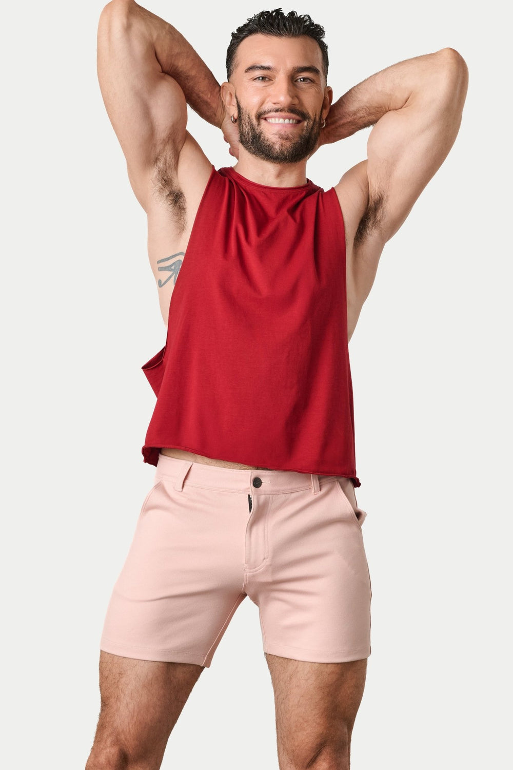 RAW Crop Tank V2 - Maroon - AWRY