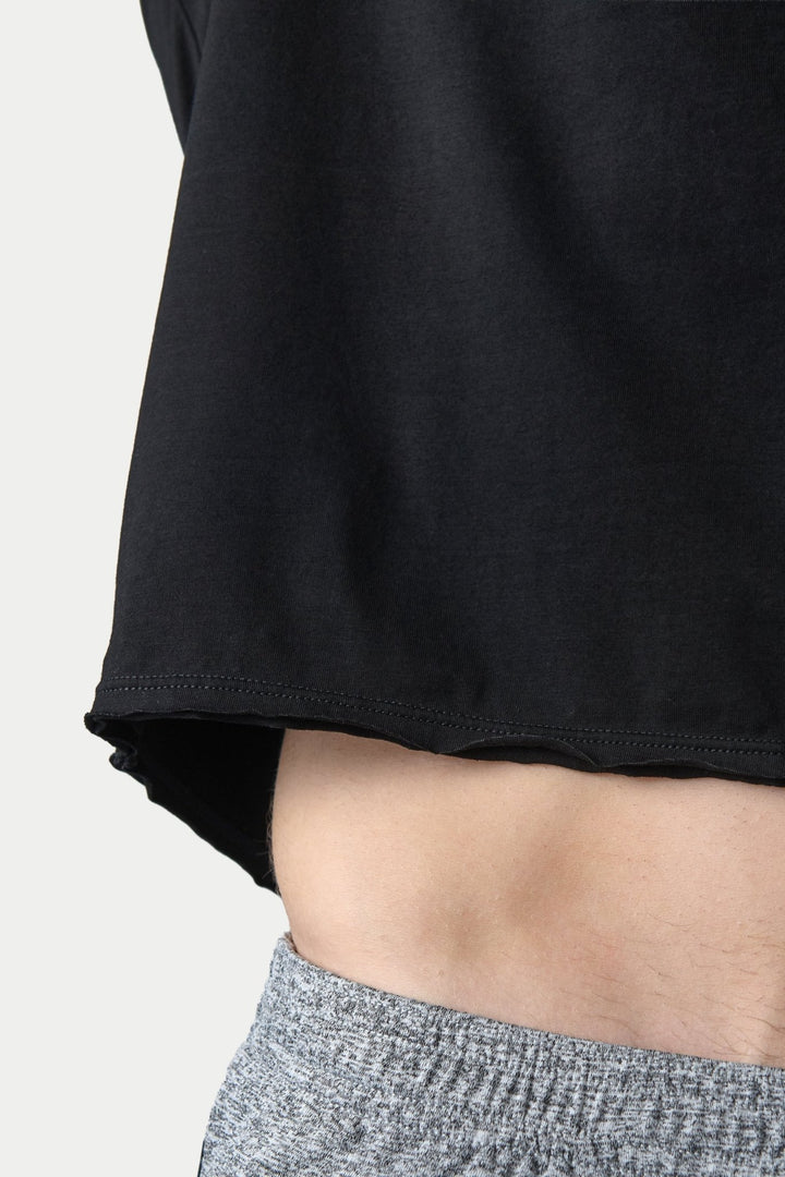 RAW Crop Tee - Black - AWRY