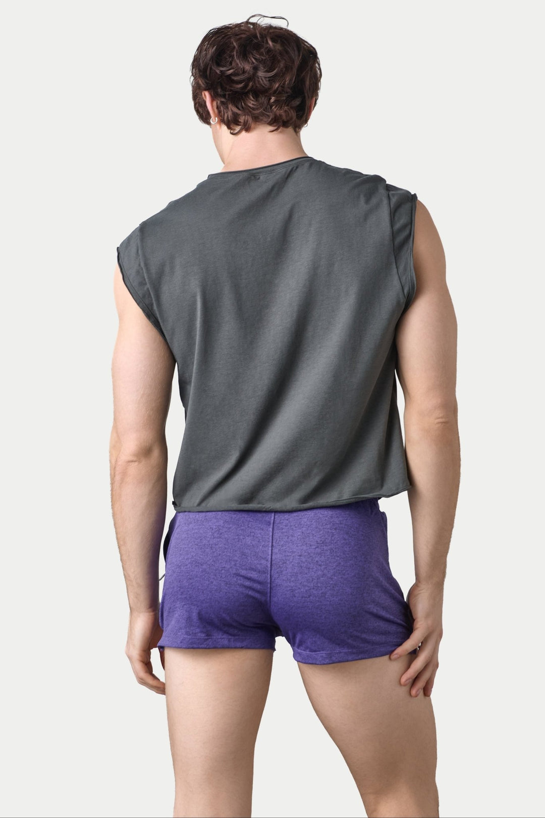 RAW Crop Tee - Charcoal - AWRY