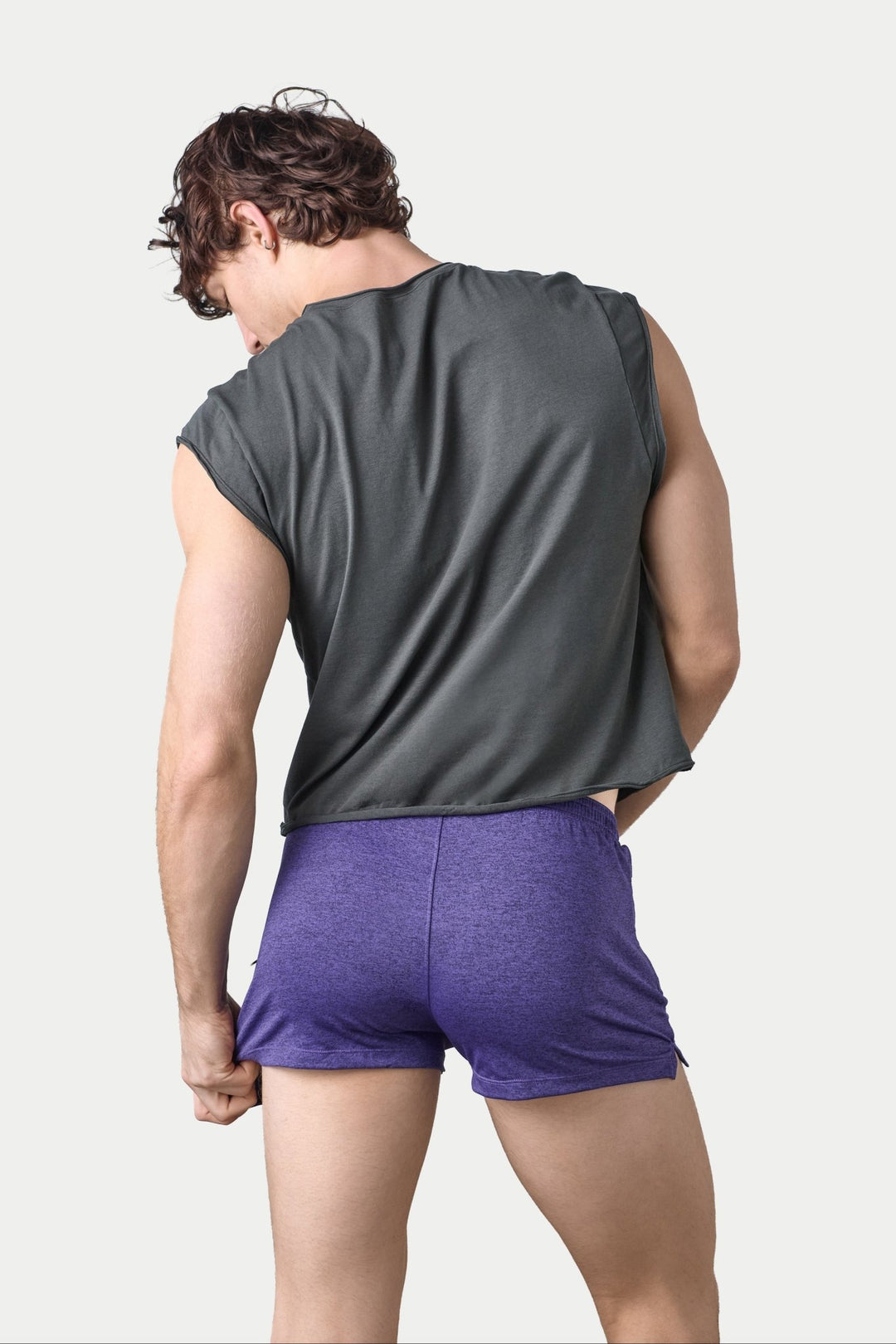 RAW Crop Tee - Charcoal - AWRY