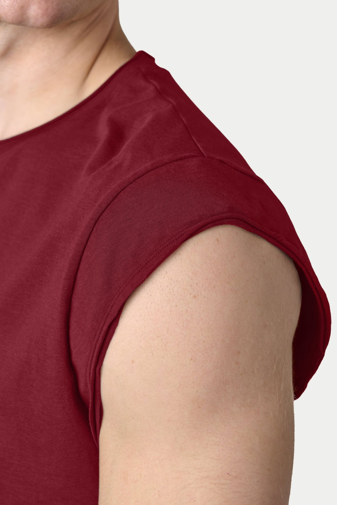 RAW Crop Tee - Maroon - AWRY