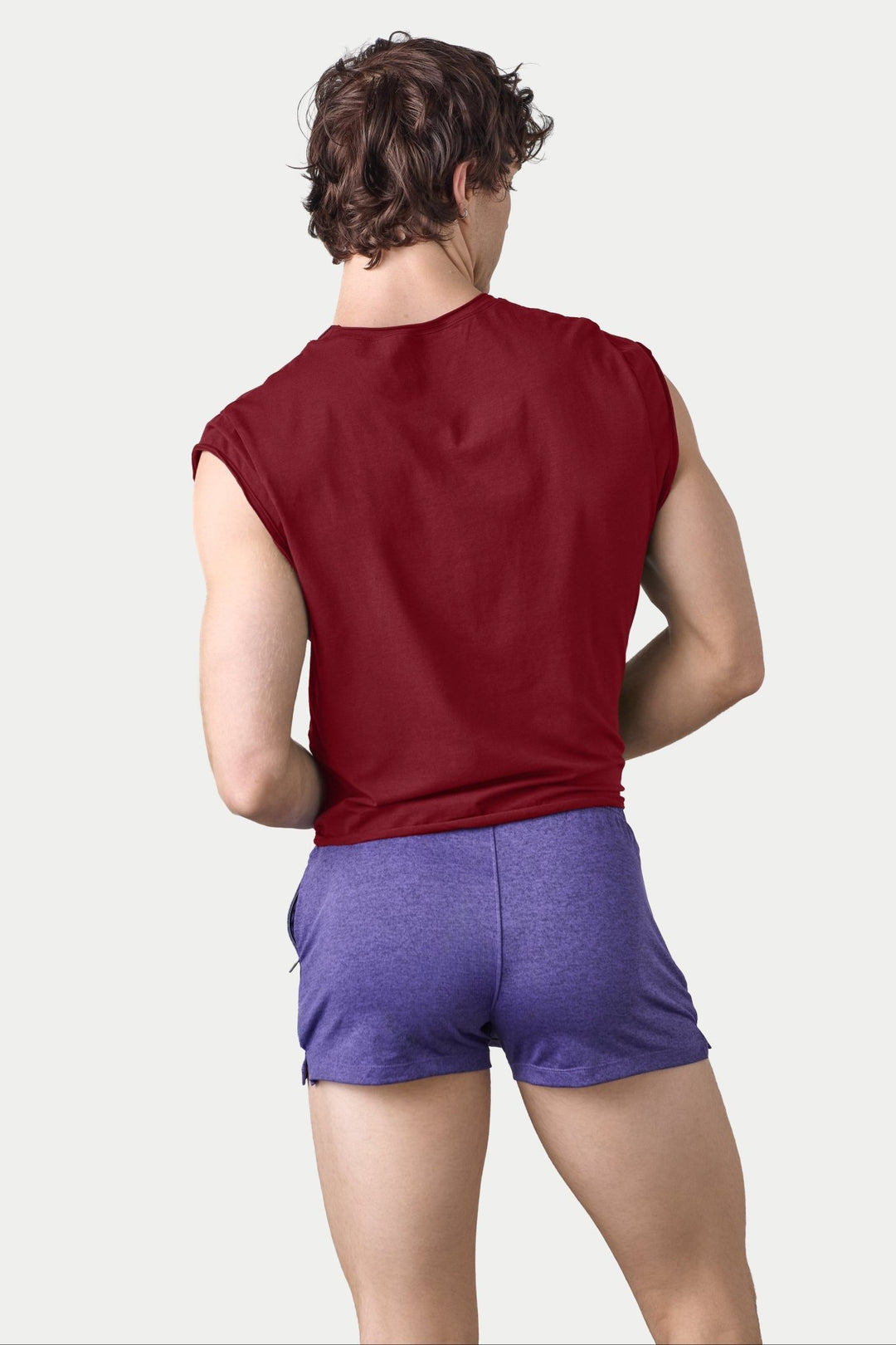 RAW Crop Tee - Maroon - AWRY