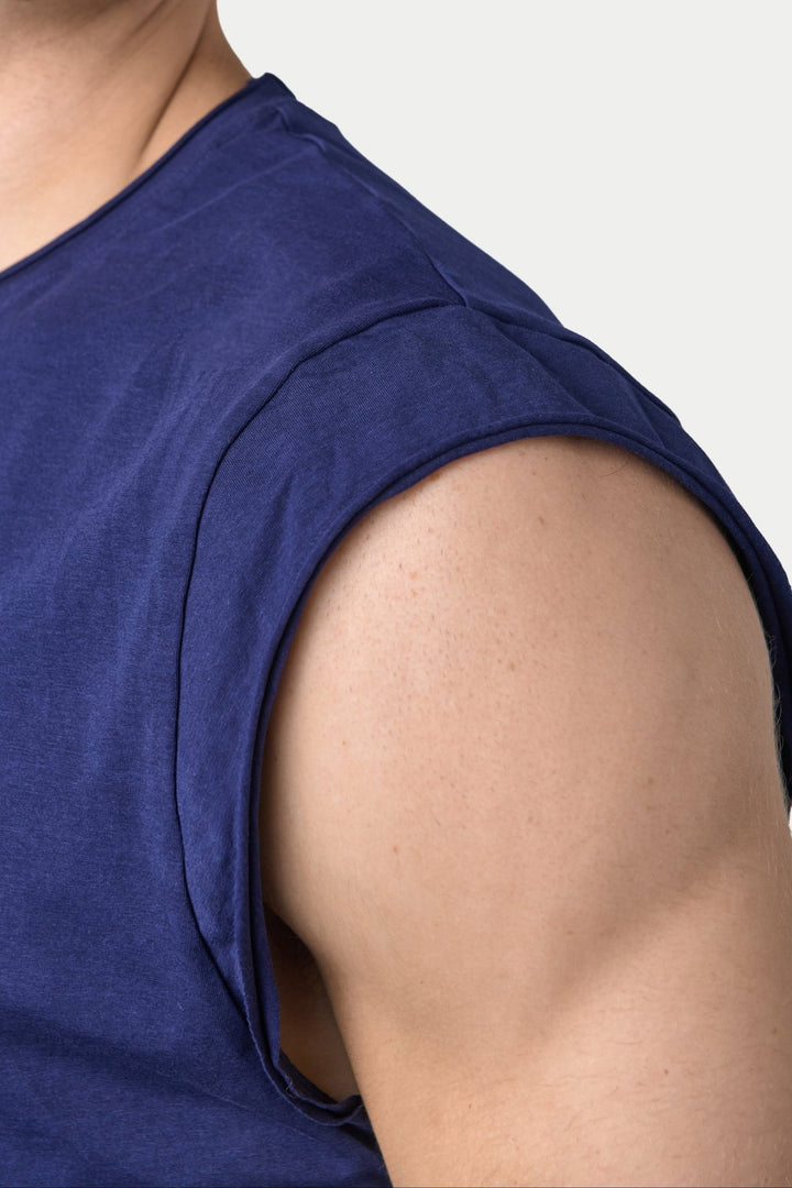 RAW Crop Tee - Navy - AWRY