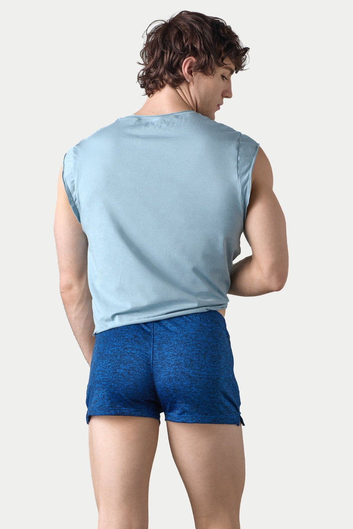 RAW Crop Tee - Soft Blue - AWRY