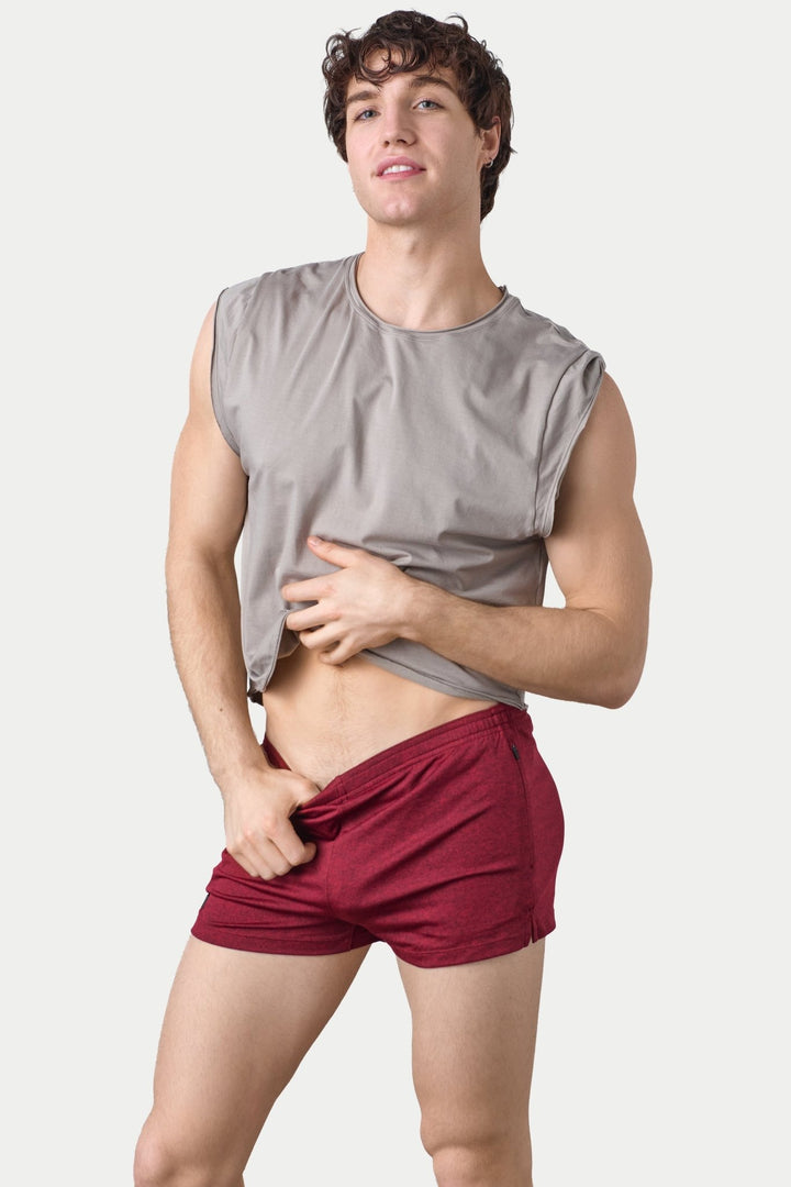 RAW Crop Tee - Taupe - AWRY