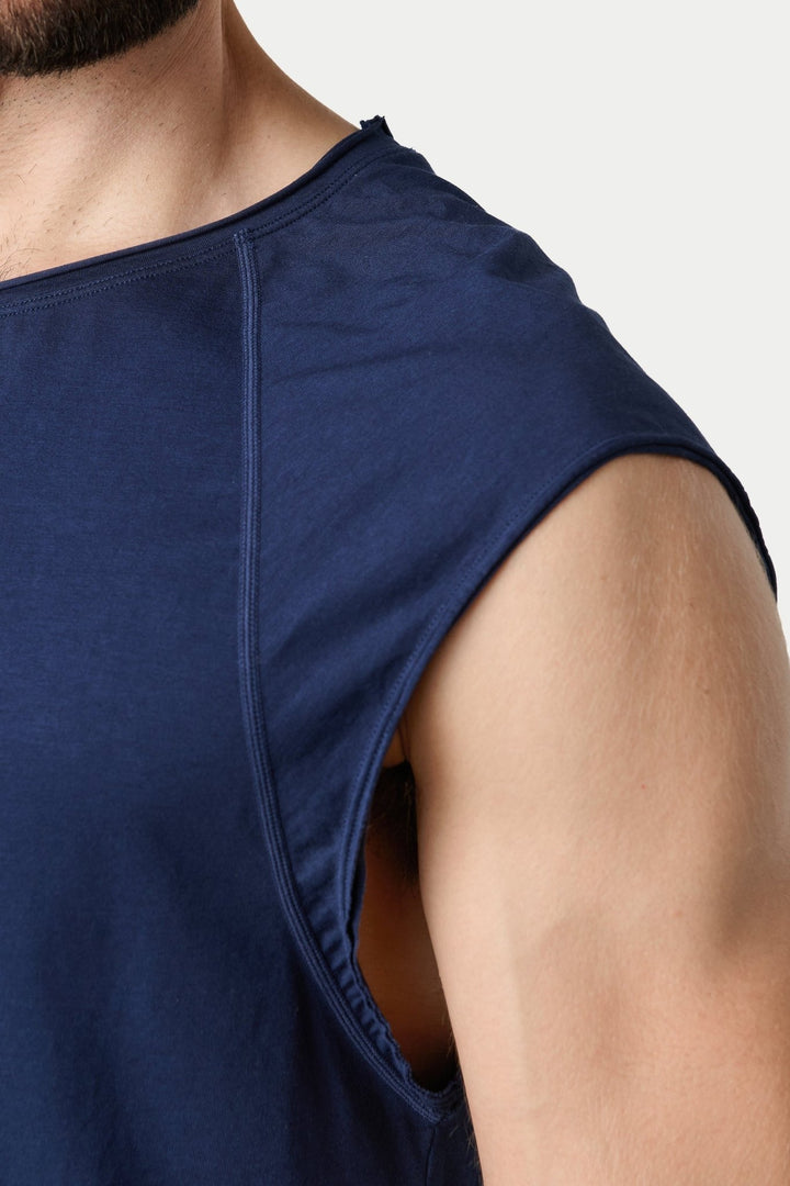 RAW Crop Tee V2 - Navy - AWRY
