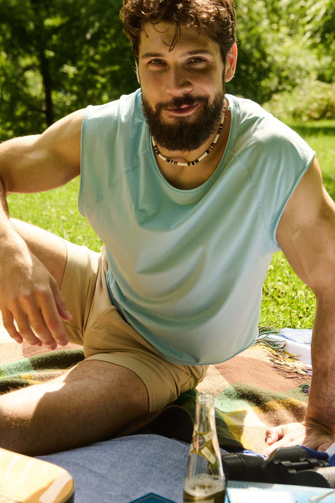 RAW Crop Tee V2 - Soft Blue - AWRY
