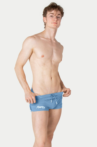 RETRO Jock Shorts - Baby Blue - AWRY