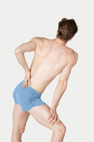RETRO Jock Shorts - Baby Blue - AWRY