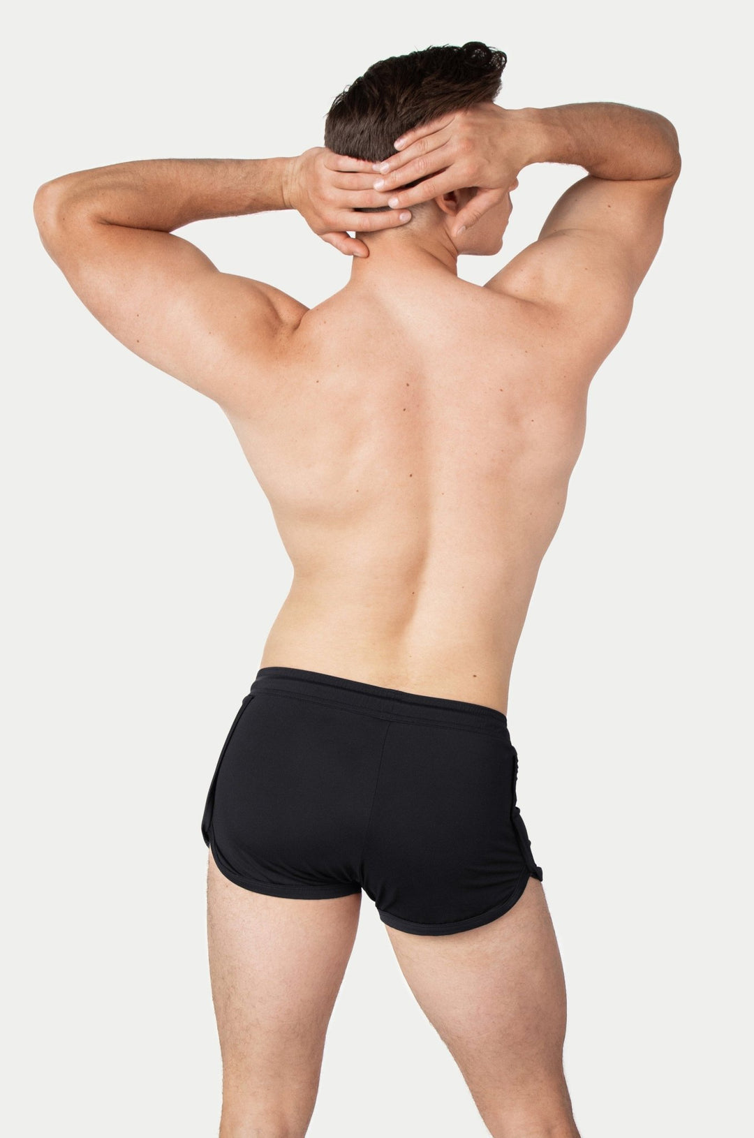 RETRO Jock Shorts - Black - AWRY