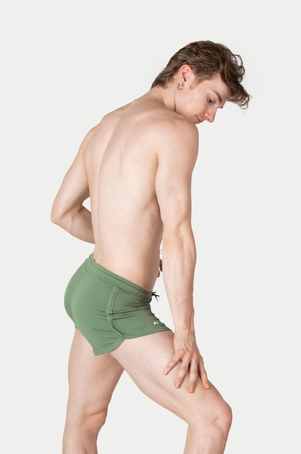 RETRO Jock Shorts - Sage - AWRY