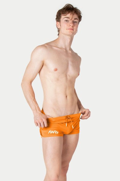 RETRO Jock Shorts - Tangerine - AWRY