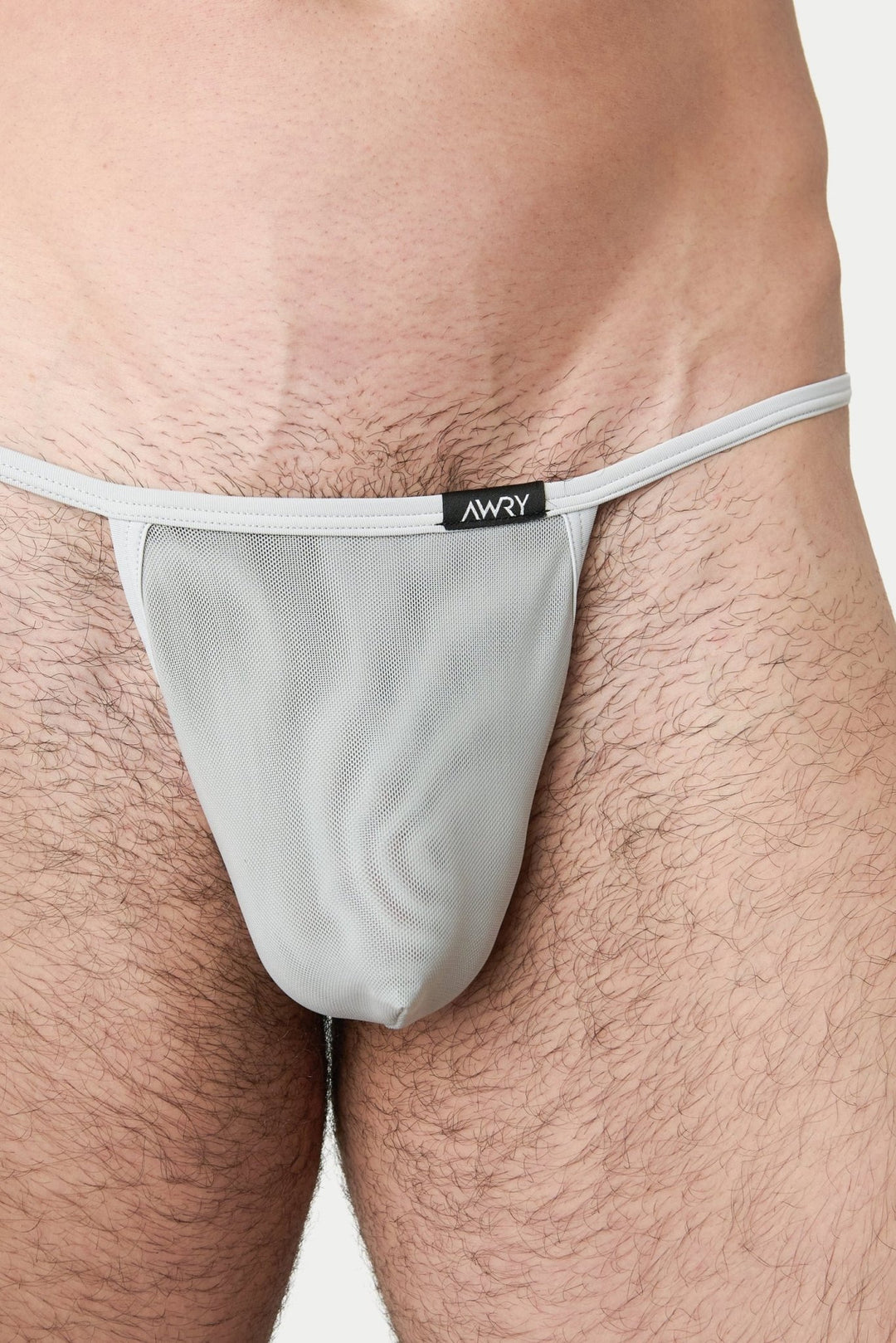 REVEAL String Thong - Silver - AWRY