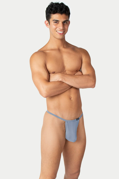 REVEAL String Thong - Steel Blue - AWRY