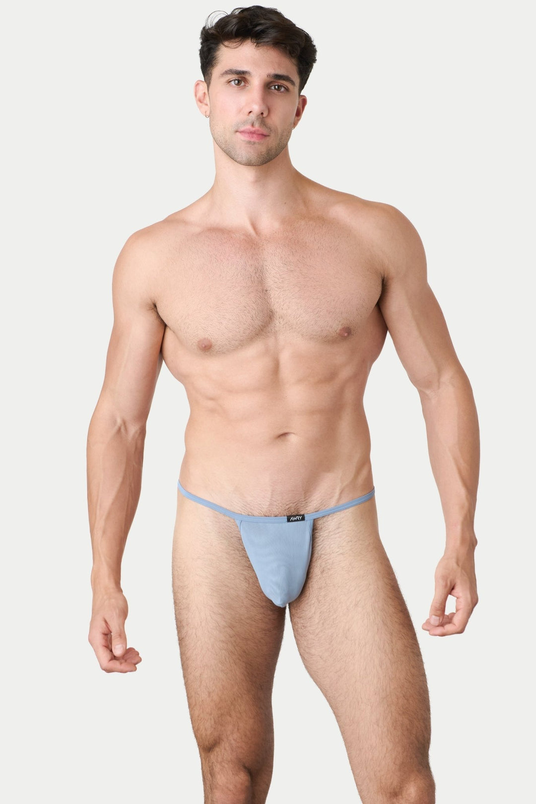 REVEAL String Thong - Steel Blue - AWRY