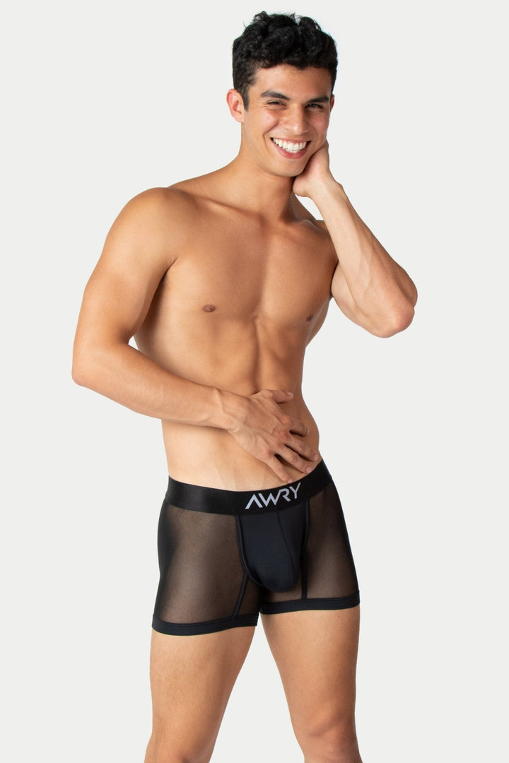 REVEAL Thong Trunks - Black - AWRY