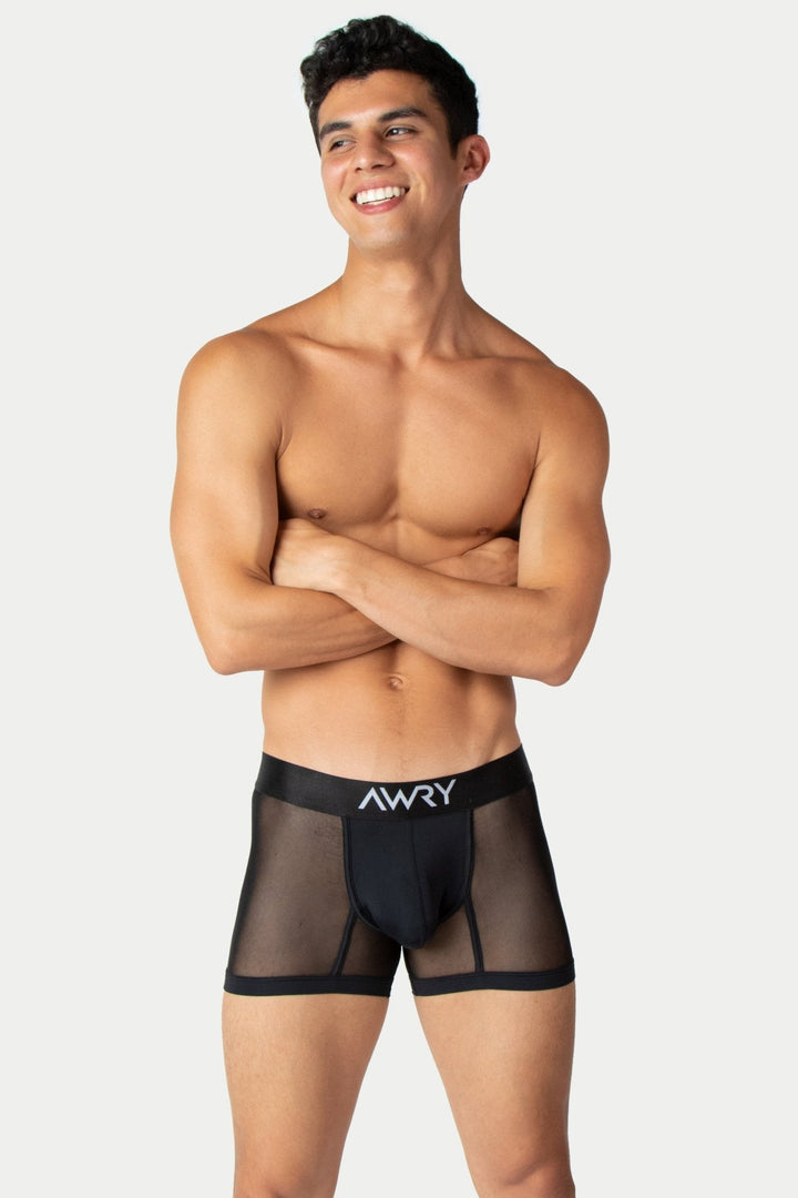 REVEAL Thong Trunks - Black - AWRY