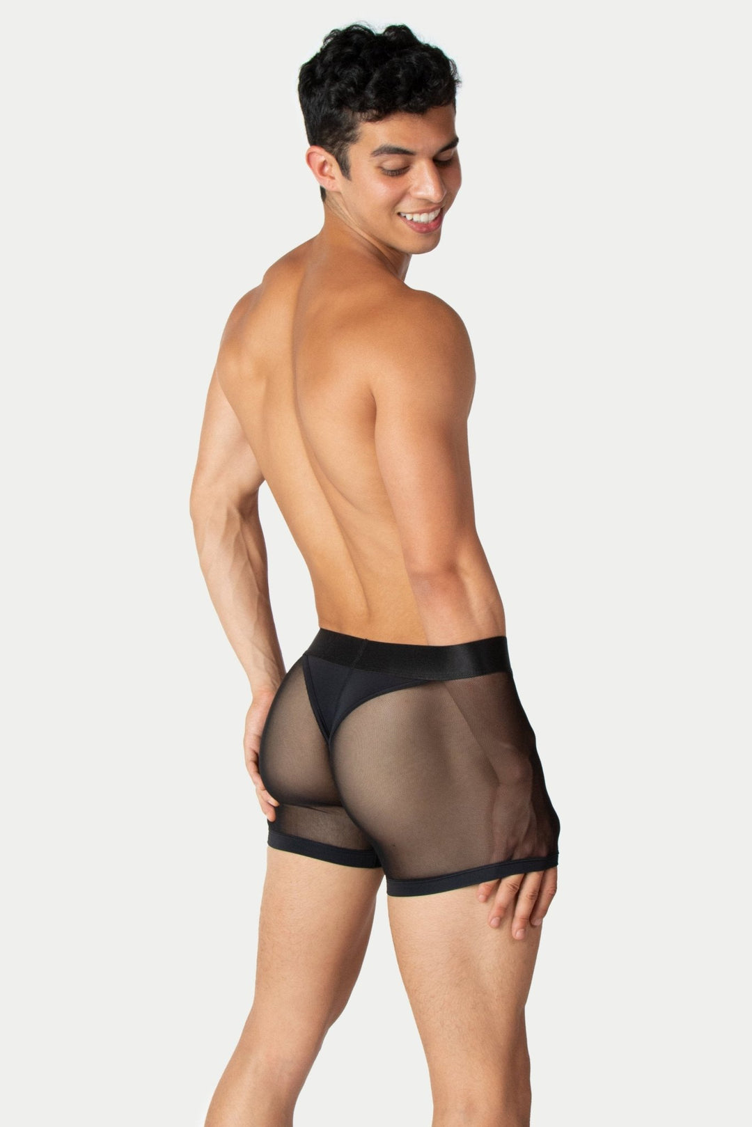 REVEAL Thong Trunks - Black - AWRY
