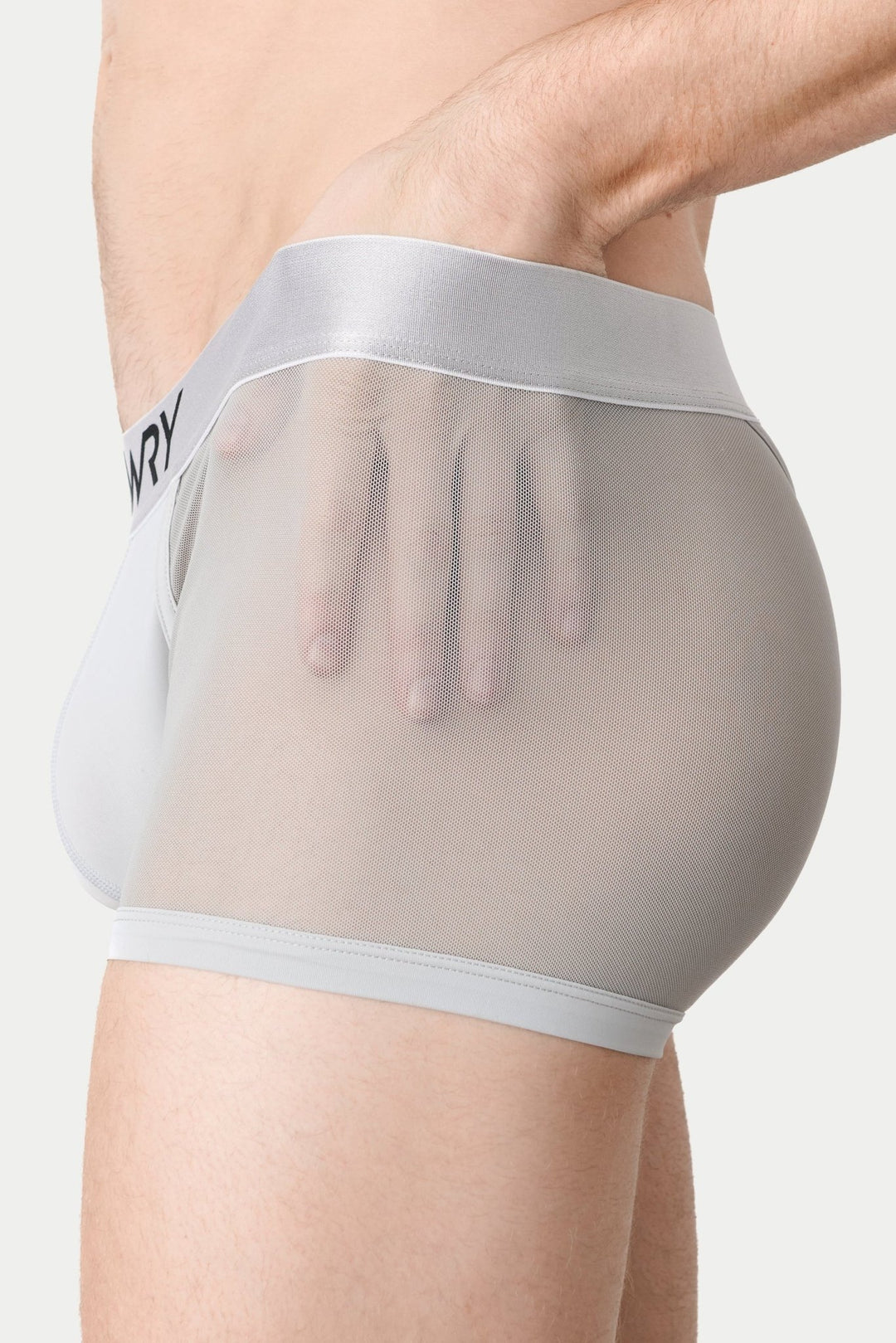REVEAL Thong Trunks V2 - Silver - AWRY
