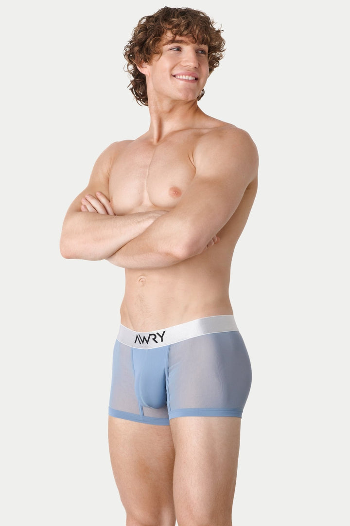 REVEAL Thong Trunks V2 - Steel Blue - AWRY