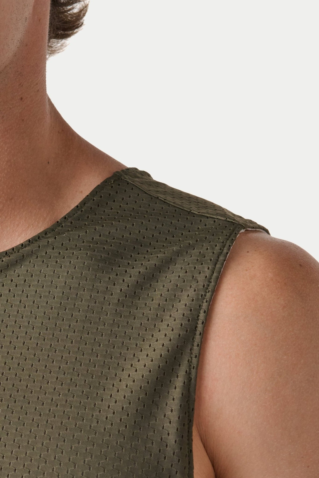 ROOKIE Reversible Tank - Army Green &amp; Gray - AWRY