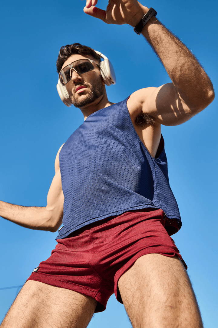 ROOKIE Reversible Tank - Navy &amp; Red - AWRY