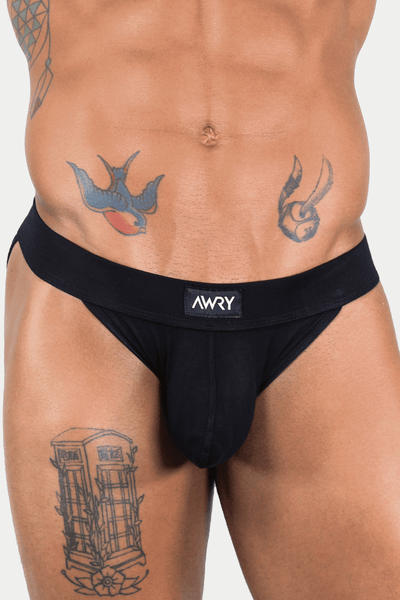 SHOWCASE Tanga Briefs - Black - AWRY