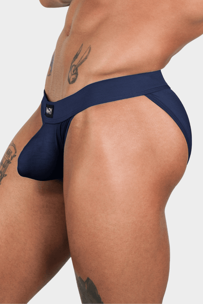 SHOWCASE Tanga Briefs - Navy - AWRY