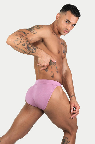 SHOWCASE Tanga Briefs - Pale Pink - AWRY