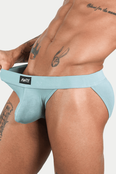 SHOWCASE Tanga Briefs - Sage - AWRY